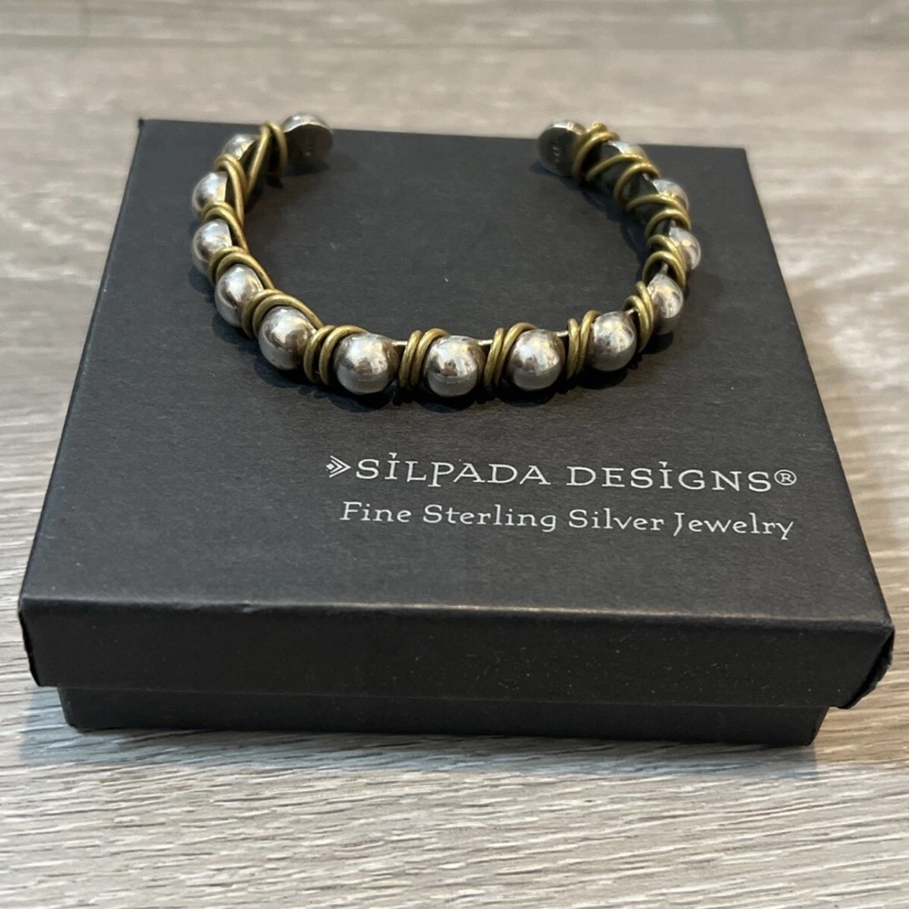 Gold and Silver Bracelet